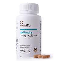Multi-Xtra Multivitamin Multinutrient Supplement Xtendlife bio-available nutrients Vitamin for nails,hair Supplement for eye supplement help memory vitamin for colds,flu Vitamin for brain xtendlifethailand