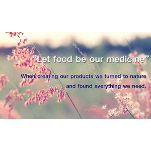 When creating our products we turned to nature  and found everything we need